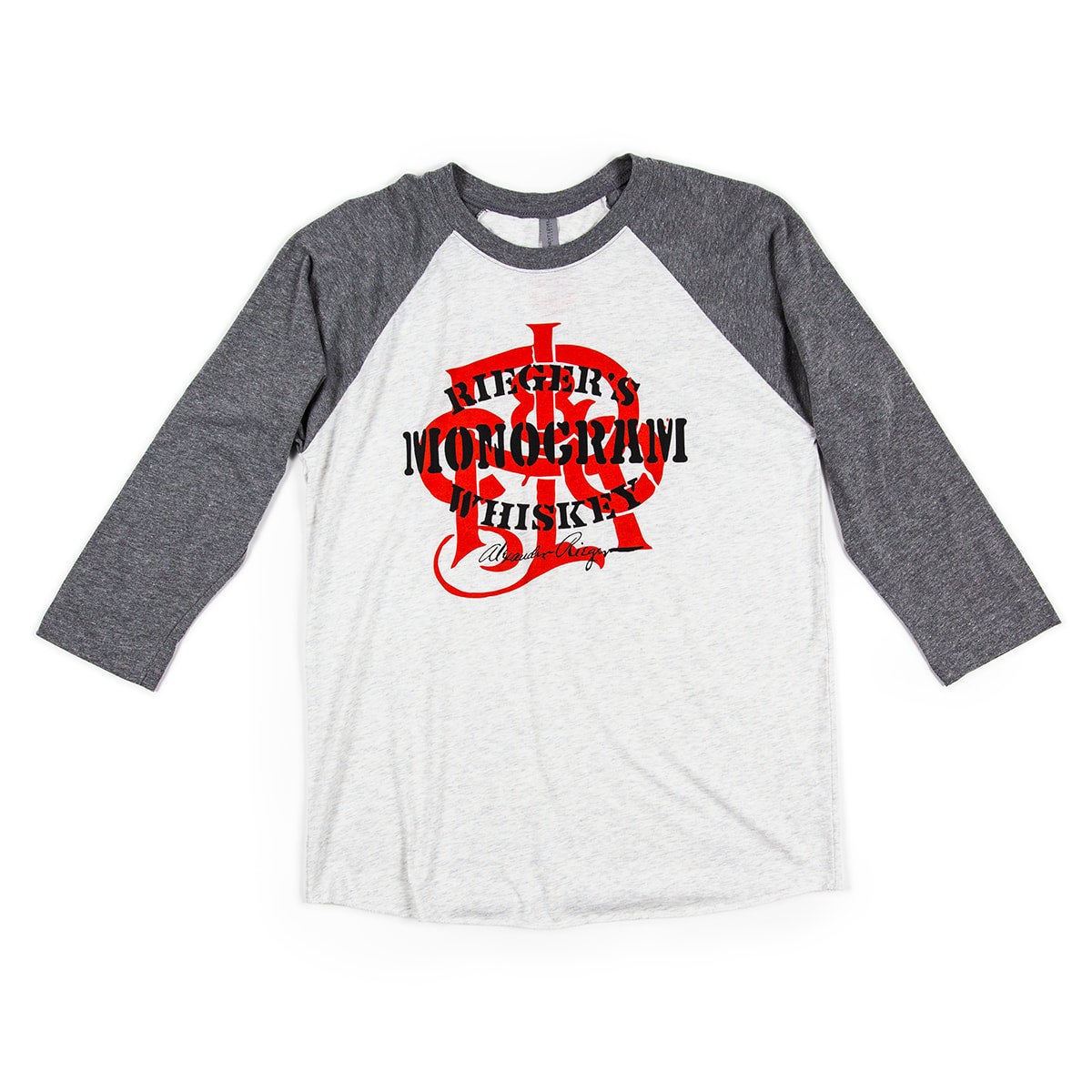 Monogram baseball shop tee